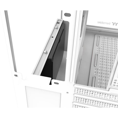 Custodia midi tower Thermaltake view 380 ws argb snow (colore legno bianco | 2x USB-A | 1x USB-C | RGB | vetro temperato)