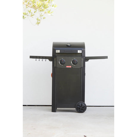 Barbecue a gas Barbecook luca 210 con tavolini (nero)