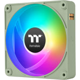 Thermaltake ct120 ex argb sync ventola di raffreddamento per PC verde matcha (pacchetto da 3 ventole) ventole per case (verde chiaro, 3 pezzi, 120 x 120 x 25 mm, pwm)