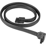 Cavo Silverstone SATA III 50 cm (nero, 6 GB, connettore 90º, CP08)