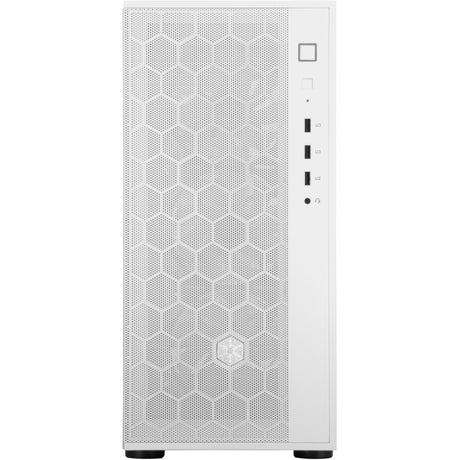 Silverstone custodia midi tower fara r1 v2 (bianca | 3x USB-A)