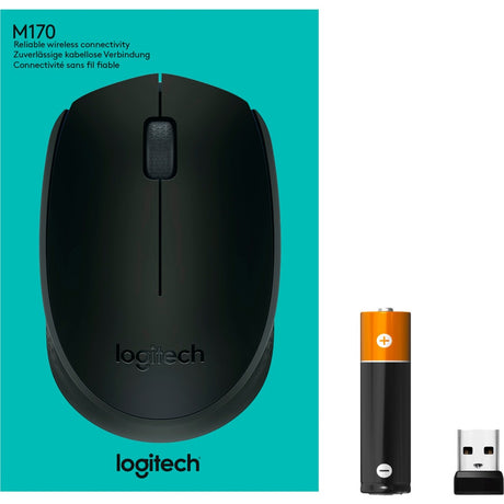 Mouse Logitech b170 (nero, senza fili)
