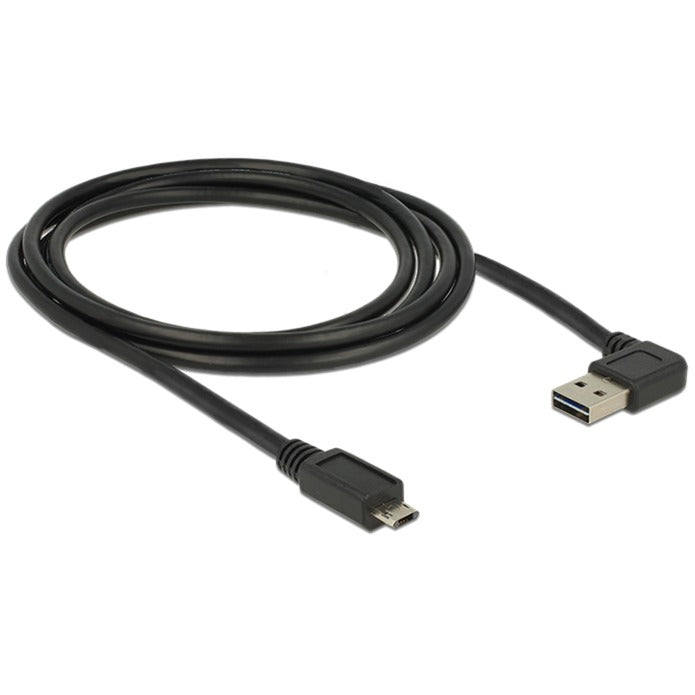 Delock easy-usb-a 2.0 maschio > cavo easy-usb micro-usb-b 2.0 maschio (nero, 2 metri)