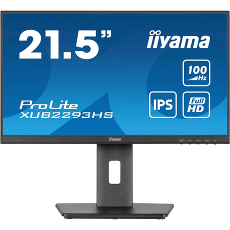 Monitor Iiyama prolite xub2293hs-b6 21,5 (nero, hdmi, porta display)