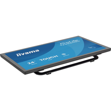 Monitor touchscreen Iiyama prolite t2455msc-b2 23,8 (nero, 120 hz, hdmi, displayport, audio, usb, webcam, touch)