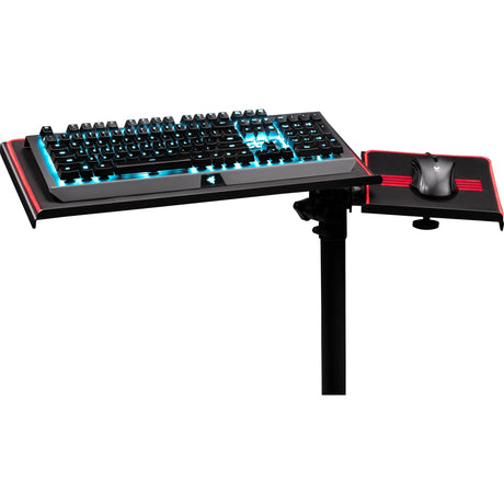 Montaggio su supporto per tastiera e mouse free standing di livello superiore da corsa (nero)