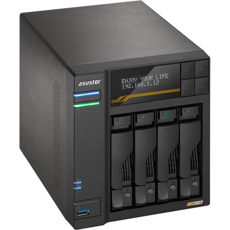 Asustor lockerstor 4 as6804t nas (nero)