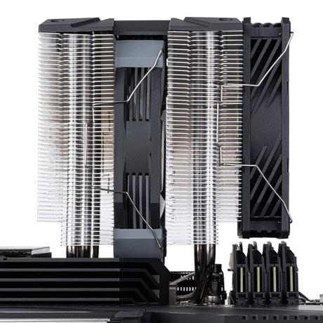 Dissipatore CPU Silverstone SST-HYD140-ARGB (connettore ventola PWM a 4 pin, ARGB 4-1 pin (LED 5 V))