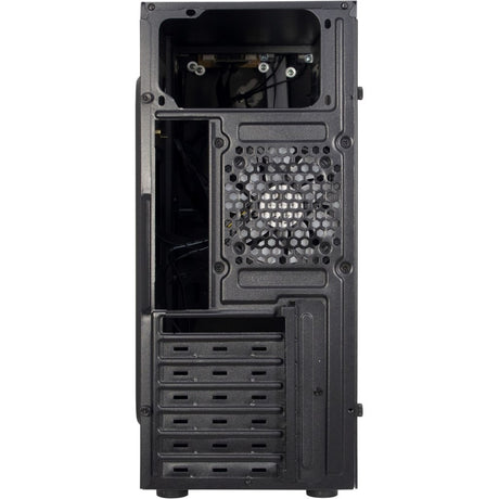 Inter-tech b-02 custodia midi tower rgb (nera | 3x usb-a | rgb | finestra)
