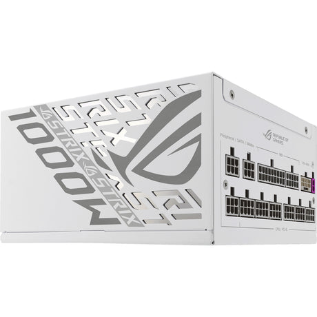 Alimentatore modulare Asus rog strix Platinum White Edition da 1000 watt (bianco, 1x 12v-2x6, 4x pcie)