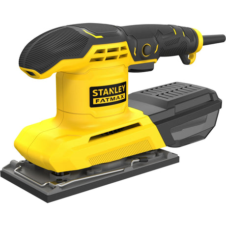 Stanley fatmax 280w 1 levigatrice orbitale 3 fogli (giallo nero)