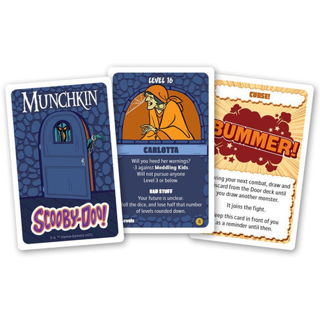 European player network munchkin: gioco di carte scooby-doo (inglese, 3 - 6 giocatori, 60 minuti, da 10 anni)
