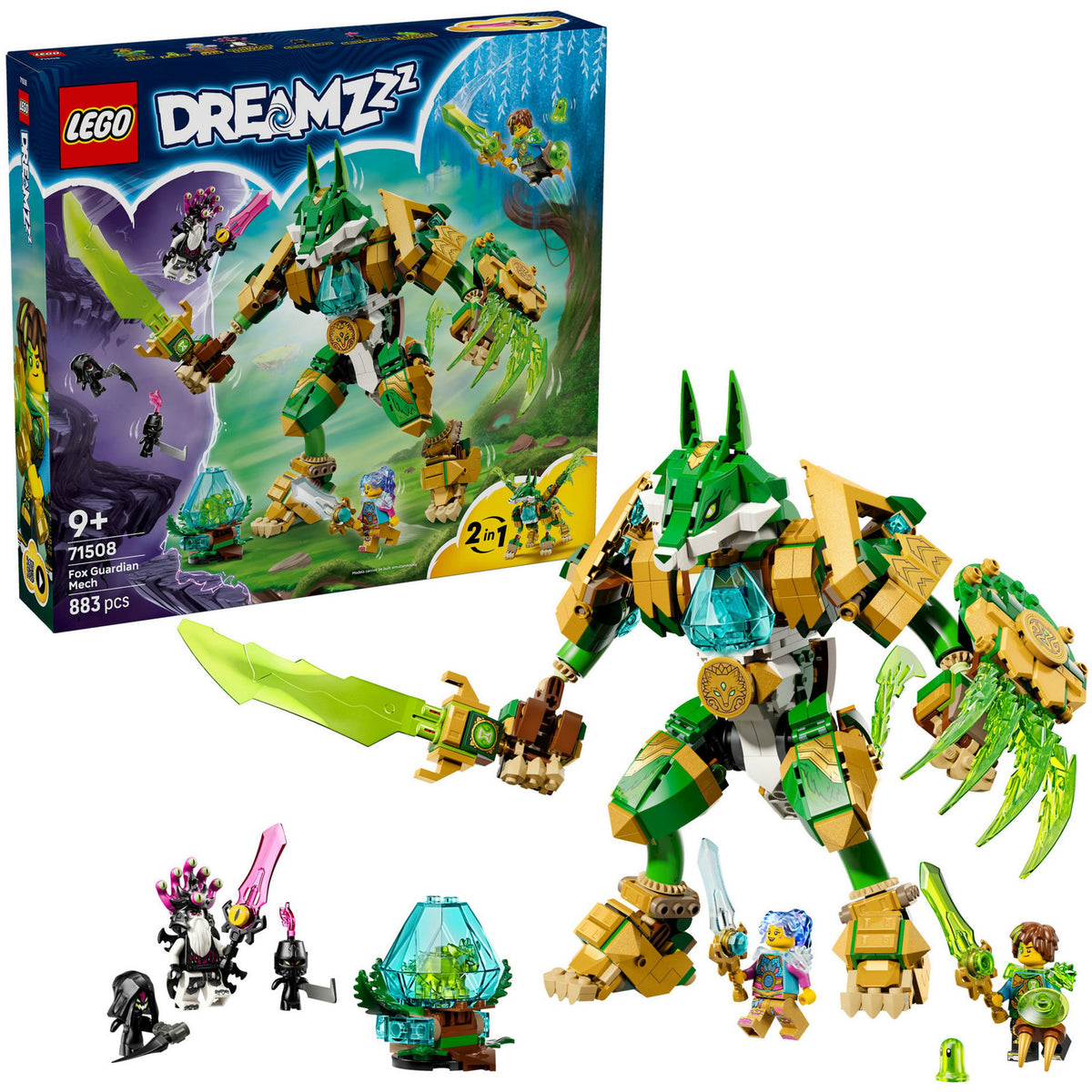 Lego dreamzzz 71508 il mech volpe