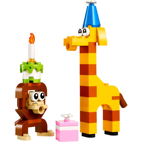 Lego creator - giocattolo da costruzione animali da festa di compleanno (30689)
