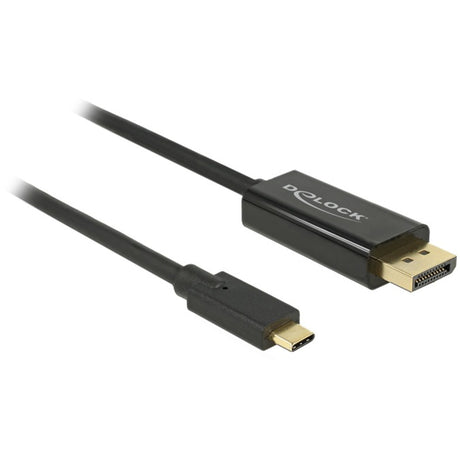 Delock Cavo USB-C > porta display (nero, 3 metri, 4k 60 hz)
