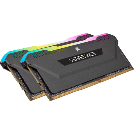 Corsair Vengeance RGB Pro SL 32 GB DDR4-3200 (2x 16 GB) RAM (nero, cmh32gx4m2e3200c16, xmp 2.0)