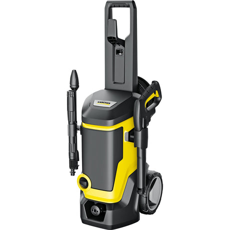 Idropulitrice Kärcher k 7 wcm premium home (giallo nero, con sabbiatrice, avvolgitubo e lavasuperfici)