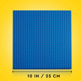 Piastra da costruzione blu classica LEGO - 11025