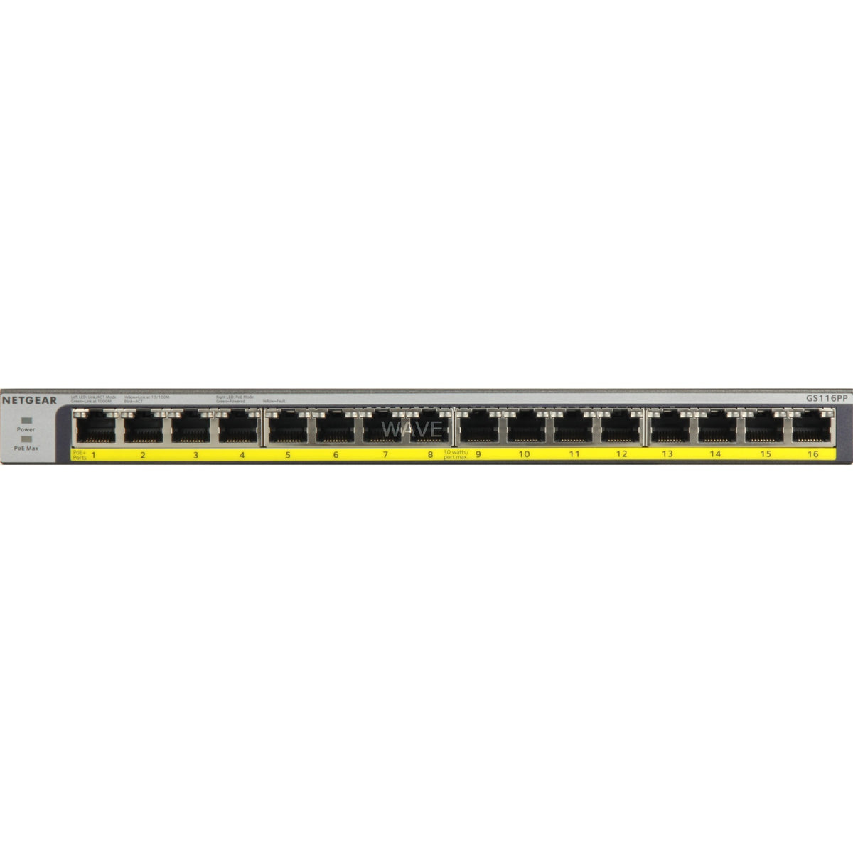 Interruttore Netgear gs116pp