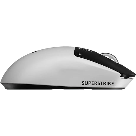 Logitech g pro x2 superstrike gaming muis (lichtgrijs zwart, 100 - 44.000 dpi)