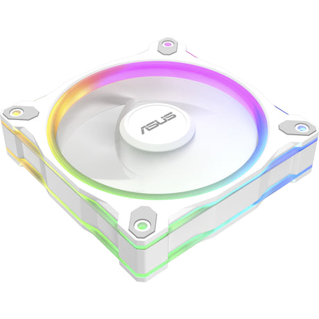 Ventola inversa Asus prime mr120 argb - ventole per case in confezione tripla (bianco, 3 pezzi, 120 x 120 x 28 mm, 3 pezzi)
