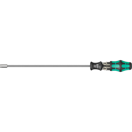 Wera kraftform kompakt 27 xl universale imperiale set 1 set di punte (nero verde, 7 pezzi)