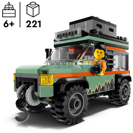 Lego City 60447 Veicolo fuoristrada 4x4 per la montagna