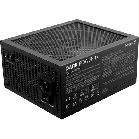 Silenzio! alimentatore modulare dark power 14 da 1200 watt (nero, 2x 12v-2x6, 4x pcie)