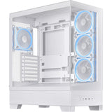 Custodia midi tower Asus a31 plus (bianco | 2x USB-A | 2x USB-C | vetro temperato)