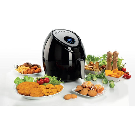 Friggitrice ad aria calda Ariete Airy Fry xxl (nera, 2,5 kg | 5,5 litri)