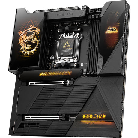 Scheda madre Msi Meg X870e Godlike Socket AM5 (5GB-LAN, 10GB-LAN, WLAN, BT, audio, ATX)