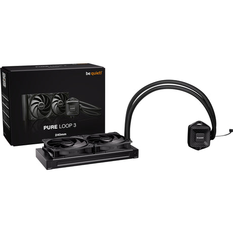 Silenzio! pure loop 3 240 raffreddamento ad acqua (nero, pwm)