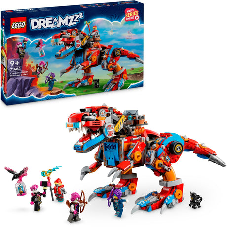 Lego dreamzzz - dinosauro robot Cooper c. giocattoli da costruzione rex (71484)