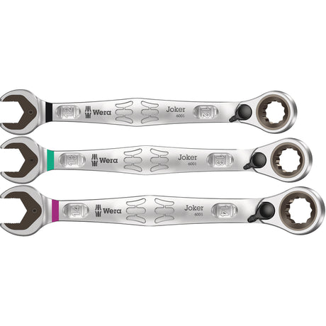 Inserto in schiuma Wera 9733 con set di interruttori jolly 6001 1, chiave da 11 pezzi (nero grigio)