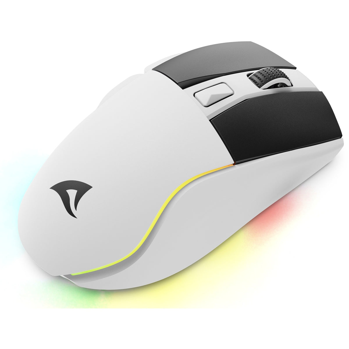 Mouse da gioco Sharkoon skiller sgm50w (bianco, 400 - 6400 dpi, LED rgb)