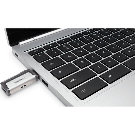 Chiavetta USB Sandisk ultra dual drive go 64 GB (nero, USB-A 3.2 (5 Gbit s), USB-C 3.2 (5 Gbit s))