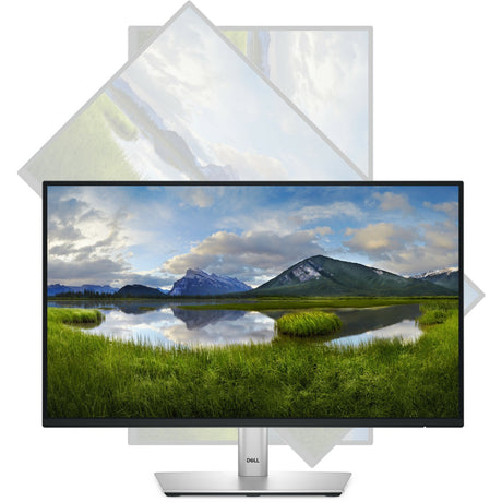 Monitor Dell p2225h 21.5 (nero argento, HDMI, porta display, 3x USB-A, USB-B, USB-C)