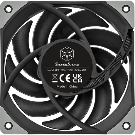 Ventola per case Silverstone fhl120 (nera, 120 x 120 x 25 mm, pwm)