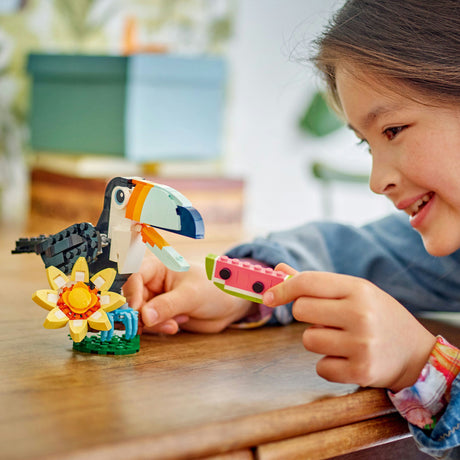Lego ® creator 3in1 animali selvatici: tucano tropicale - 31173