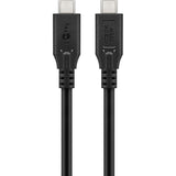 Goobay USB-C 4.0 > Cavo USB-C (nero, 2 metri)