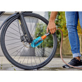 Gardena cleansystem set di pulizia per spazzole per biciclette spazzola per lavaggio (grigio turchese, 18865-34)