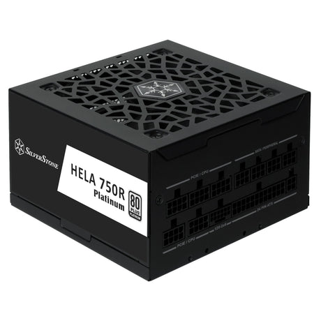 Alimentatore modulare Silverstone hela 750r platino da 750 watt (nero, 4x pcie)