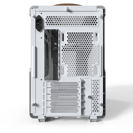 Custodia midi tower Montech Heritage (bianco beige | 2x USB-A | 1x USB-C)
