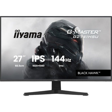 Monitor da gioco Iiyama G-Master Black Hawk G2741HSU-B1 27 (Nero, HDMI, DisplayPort, 2x USB-A, USB-B, 144 Hz)