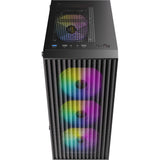 Custodia midi tower Antec ax27 rgb elite (nera | 3x usb-a | vetro temperato)