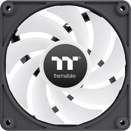 Thermaltake CT120 EX Ventola di raffreddamento per PC con sincronizzazione ARGB inversa (pacchetto da 3 ventole) Ventole per case (Nero, 3 pezzi, 120 x 120 x 25 mm, PWM)