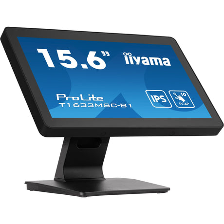 Monitor touchscreen Iiyama prolite t1633msc-b1 15.6 (nero, HDMI, porta display, 2x USB-A)