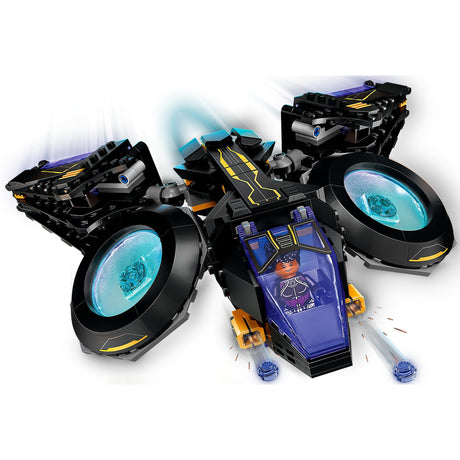 Lego Marvel - Giocattolo costruibile dell'uccello solare di Shuri (76211)