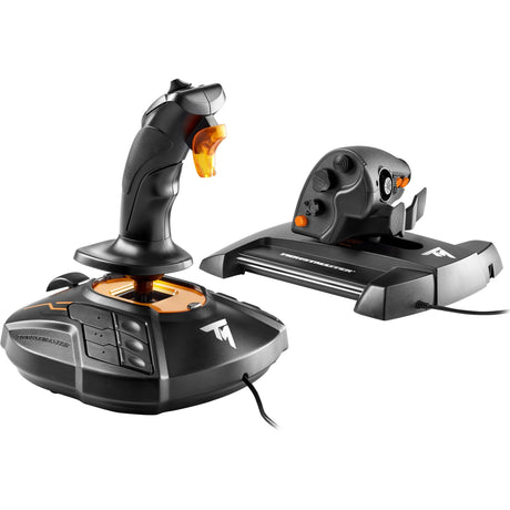 Thrustmaster T.16000M FCS Hotas Gaming Hotas (nero arancione, PC)