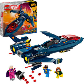 Lego Marvel - X-Men X-Jet giocattolo costruibile (76281)